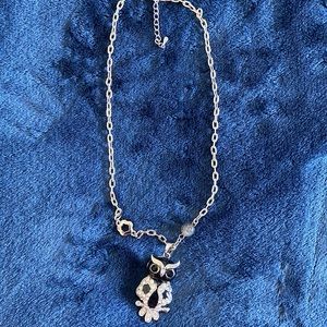 Beautiful owl stainless steel necklace